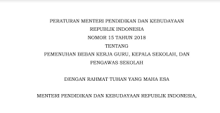 Secara alami, anda dapat menemukan banyak bantuan tambahan di internet. Beban Kerja Guru Kepala Sekolah Dan Pengawas Sekolah Berdasarkan Permendikbud Nomor 15 Tahun 2018 Berbagi Ilmu