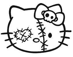 Print our free thanksgiving coloring pages to keep kids of all ages entertained this novem. Hello Kitty Halloween Coloring Page Coloring Home