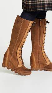 My original pair of joan of arctic wedges have gotten me through 4 minnesota winters, and still get compliments. Sorel Leather Joan Of Arctic Wedge Ii Tall Boot In Camel Brown Brown Lyst