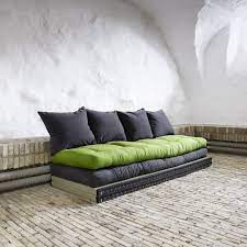 La variante con misure 80x200x35 viene proposta al costo di 810 euro e i rivestimenti tessili possono essere scelti fra tante interessanti disponibilità di colore. Divano Letto Futon Chico Sofa Karup Color Mix Divano Letto Futon Composto Da 2 Tatami 2 Futon Bicolor E 4 Cuscini Divano Letto Divano Letto Ikea Divano Futon