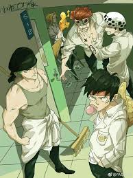 Luffy Zoro Kid Law Sabo One Piece Funny One Piece Comic One Piece Fanart