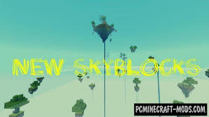 Players on mobile platforms can . New Skyblocks Minecraft Pe Bedrock Map 1 4 0 1 2 13 Pc Java Mods