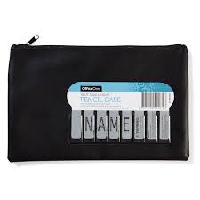 Black Small Name Pencil Case Pencil Case Case Pencil