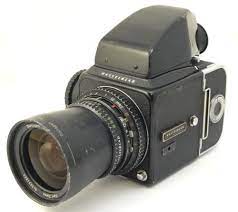 Hasselblad 500cm Camera With 50mm F4 Distagon T Lens And Prism Hasselblad Camera Lens