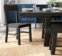 Choose to have a kitchen table with bench seating if you want unobstructed views. Benchwright Extending Dining Table Pottery Barn