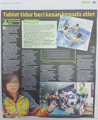Berita telus & tulus hanya untuk anda setiap hari. Institut Sukan Negara A Twitter Tahukah Anda Tabiat Tidur Beri Kesan Kepada Atlet Teammas Poweredbyisn Umonline