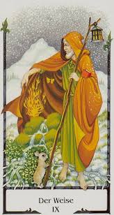 The Wise One The Hermit Tarot Of The Old Path Tarot Decks Tarot The Magician Tarot