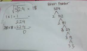 Selanjutnya contoh lain dari perpangkatan sebagai perkalian berulang, 2 2 = 2 x 2 = 4. Akar Kuadrat Dari 324 Tolong Dengan Caranya Tks Brainly Co Id
