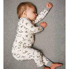 A Bee C Organic Cotton Baby Snug Fit Pajamas
