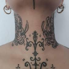 An artery could be hit and this may cause bleeding. 70 Coolest Neck Tattoos For Women In 2021 Saved Tattoo