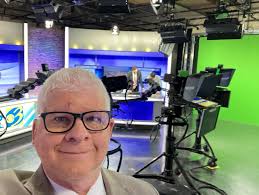 WEATHER TEAM ASSEMBLE! WWMT's Jeff Porter couldn't join us for the taping  of our Storm Ready Special, but he's in there along with me, Will Haenni  WWMT and Collin Rogers WWMT. Hats