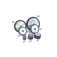 Accessbuy 2 inch heavy duty caster wheel pu rubber swivel caster with 360 degree top plate & bearing pack of 4 (4 pack without brake) 4.7 out of 5 stars 401 $12.98 $ 12. Contact Wheels In Sizes 2 3 4 5 6 8 10 14 Rubber