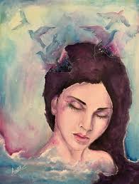 Inside Out By Sara Arasteh Art Meaningful Art Watercolor Portraits