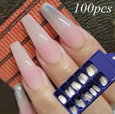 Acrylic nails stiletto, almond acrylic nails, cute acrylic nails, almond nails, coffin nails, big nails, dope nails, nails on fleek, hair and are you looking for acrylic coffin nails art designs that are excellent for your new acrylic coffin nails designs this year? 100x Transparent Long Coffin Shape Full Cover False Acrylic Fake Nails Art Tip Ebay