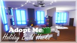 Gingerbread House Tour Voice Reveal Adopt Me Holiday Build Hacks In 2020 Cute Room Ideas Adoption House Tours