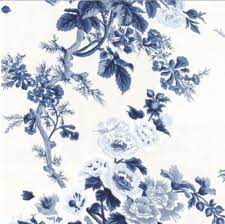 10 ways toile wallpaper can amp up your interiors. Pyne Hollyhock Wallpaper Schumacher Wallpaper Toile Wallpaper Blue Flo Jll Home