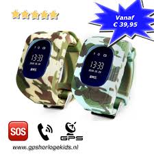 Gps Horloge Kind Camouflage Tracker Telefoon En Sos Scherpe Prijs