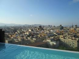 Palau guell is the closest landmark to andante hotel. View From The Pool Area Picture Of Andante Hotel Barcelona Tripadvisor