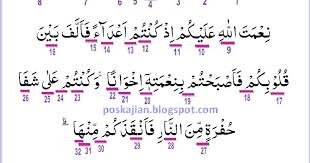 Pada ayat tersebut merupakan perintah untuk bermusyawarah dan berlaku lemah lembut. Hukum Tajwid Al Quran Surat Ali Imran Ayat 103 Lengkap Dengan Penjelasannya