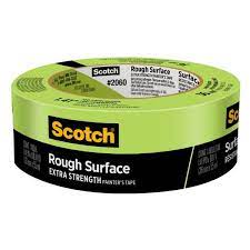Shop the latest stick tape deals on aliexpress. 3m Scotch 1 41 In X 60 1 Yds Masking Tape For Rough Surfaces In Green 2060 36ap The Home Depot
