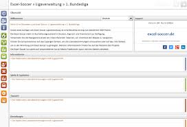 September in die neue spielzeit. Excel Soccer Zur Ligaverwaltung Ist Jetzt Erhaltlich