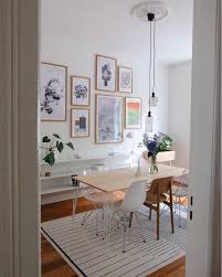 My Scandinavian Home A Striking Blue Wall And Art In A Hamburg Home Dining Room Furniture Sets Dining Room Tables Ikea Scandinavian Dining Room
