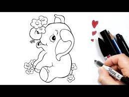 كيفية رسم فيل بطريقة سهلة رسم سهل تعليم الرسم للاطفال رسومات بالرصاص تعلم الرسم رسومات youtube english reading art fictional characters