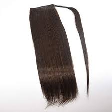 14 human hair ponytail extensions 80g #1b natural black 100% remy human hair wrap around long ponytail clip in hair extensions straight one piece hairpiece (14, natural black) 4.1 out of 5 stars 40. Bejoy Hair Drawstring Ponytail Color 2 Straight Human Hair Extensions Ninthavenue Europe