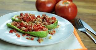 Sausage Stuffed Zucchini Boats Recipe Veggie Dishes Sausage Stuffed Zucchini Recipes