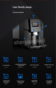 032 945 7200/065 930 2460. Commerical Fully Automatic Coffee Machine Lcd Espresso Coffee Machine Coffee Grinder 19 Bar Cappuccino Maker 220v 1250w Coffee Makers Aliexpress