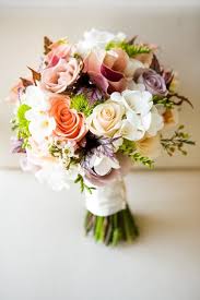 Wedding bouquet brides bouquet plum real touch calla lily | etsy. Plum And Peach Wedding Color Combinations Google Images Bouquet De Mariage Mariage Orange Bouquet Mariee