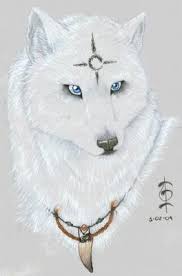 Wolf children is a great. Anekos Wolf Form My Original Sesshomaru Love Wolf With Blue Eyes Anime Wolf Alpha Female Wolf