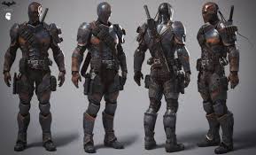 Deathstroke Arkham Origins Armor S 3d Model With Unfold Deathstroke Cosplay Deathstroke Deathstroke Batman
