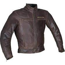 Richa Manhattan Leather Jacket Mens Workout Clothes Jackets Motorcycle Jacket