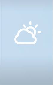 The Weather Light Blue Logo Iphone Photo App Iphone Wallpaper App Blue Wallpaper Iphone