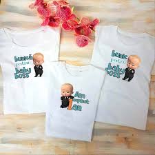 Set tricouri familie pentru mot 1 an fluturi originalprint. Tricou Body Sau Set Tricouri Pentru TÄƒiere MoÈ› Baby Boss Arta Traditiei