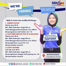 — рона наташа митра (англ. Lowongan Kerja Mitra 10 Bogor Lockerjob