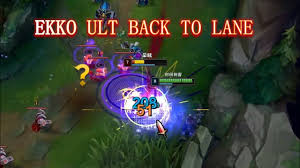 The Controversial Old Ekko Ult In League Of Legends | Tiktok