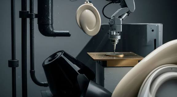 AI-powered legal transparency dashboard in modern courthouse