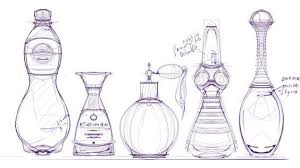Fragrance Bottle As Isometric Drawing Google Search Perfume Bottle Design Industrial Design Sketch Perfume Design