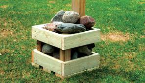 An anchor can have its advantages and disadvantages. Need To Anchor Fence Posts Build A Stone Crib Hobby Farms