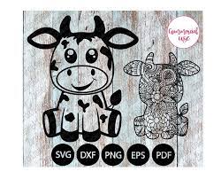 Baby Cow Svg