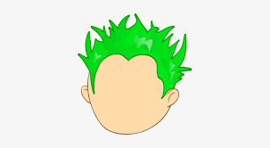 Check spelling or type a new query. Perm Green Spiky Hair Spiky Hair Clipart 347x371 Png Download Pngkit