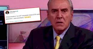 El tremendo fallo de Carlos Albert: estaba comentando la repetición del  León-Chivas y sufre burlas