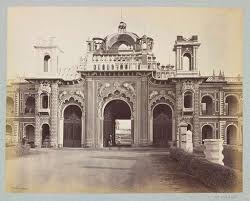 West gateway of the Qaisar Bagh Palace, Lucknow in the 1860s — PICRYL - Public Domain Media Search Engine