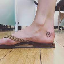 Shaka Tattoo Shaka Tattoo Cute Ankle Tattoos Ankle Tattoo Small