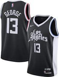 Men's nike nba swingman jersey. Nike Men S 2020 21 City Edition Los Angeles Clippers Paul George 13 Dri Fit Swingman Jersey Dick S Sporting Goods