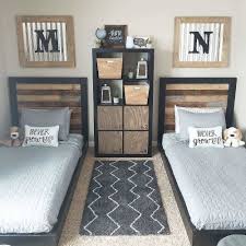 While you may want to forgo the neon walls, superhero bedding, and stacks of toys, the occupant of the room might have other ideas. How To Build An Easy Twin Headboard And Platform Bed Diy Boy Bedroom Design Twin Boys Room Teenager Bedroom Boy