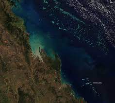 Bleached great barrier reef from space. Nasa Nasa Helps Researchers Diagnose Recent Coral Bleaching At Great Barrier Reef