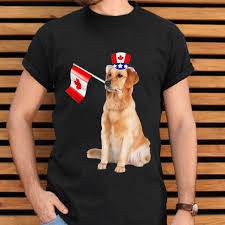 We have been involved in goldens since 2011 but deb has been actively involved in purebred dogs since 1973 as an owner, breeder and exhibitor of doberman pinschers. Canada Maple Leaf Golden Retriever Canadian Flag Shirt Hoodie Sweater Longsleeve T Shirt